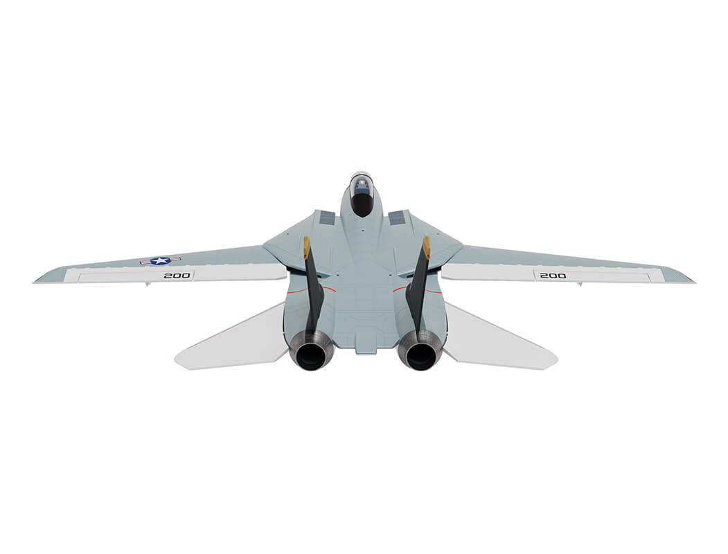 XFLY TWIN 40MM F-14 TOMCAT EDF 700MM JET WITHOUT TX/RX/BATTERY XF122P