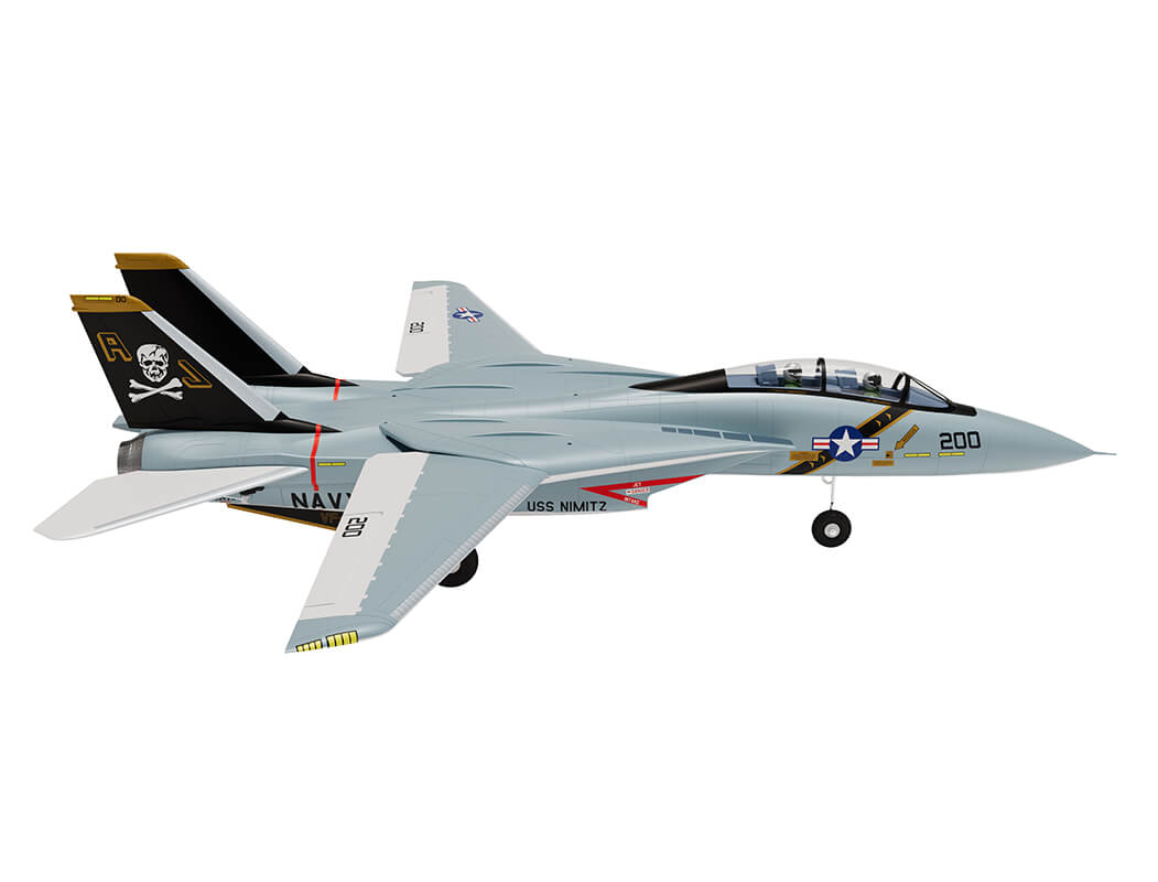 XFLY TWIN 40MM F-14 TOMCAT EDF 700MM JET WITHOUT TX/RX/BATTERY XF122P