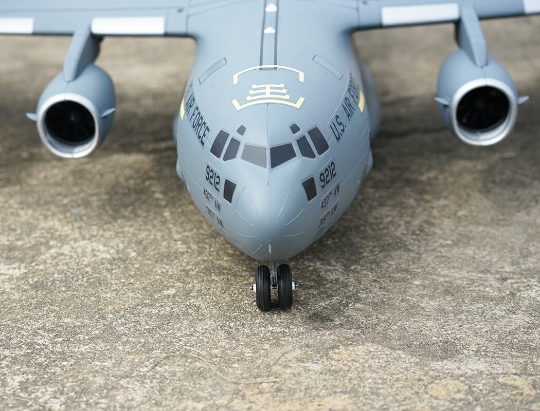 XFLY QUAD 40MM EDF GLOBEMASTER C-17 1200MM w/o TX/RX/BATT XF124P