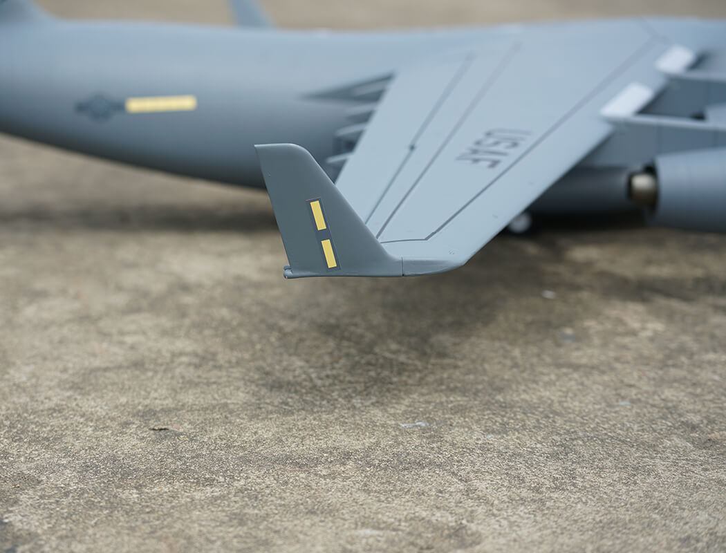 XFLY QUAD 40MM EDF GLOBEMASTER C-17 1200MM w/o TX/RX/BATT XF124P