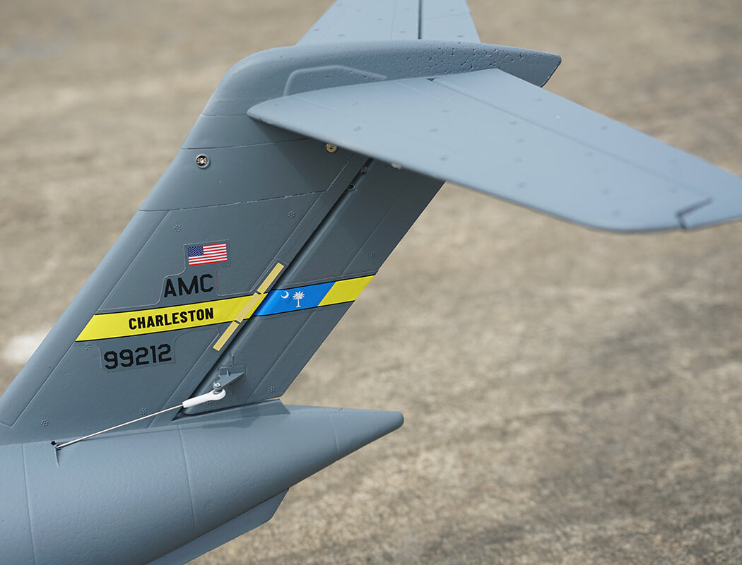 XFLY QUAD 40MM EDF GLOBEMASTER C-17 1200MM w/o TX/RX/BATT XF124P