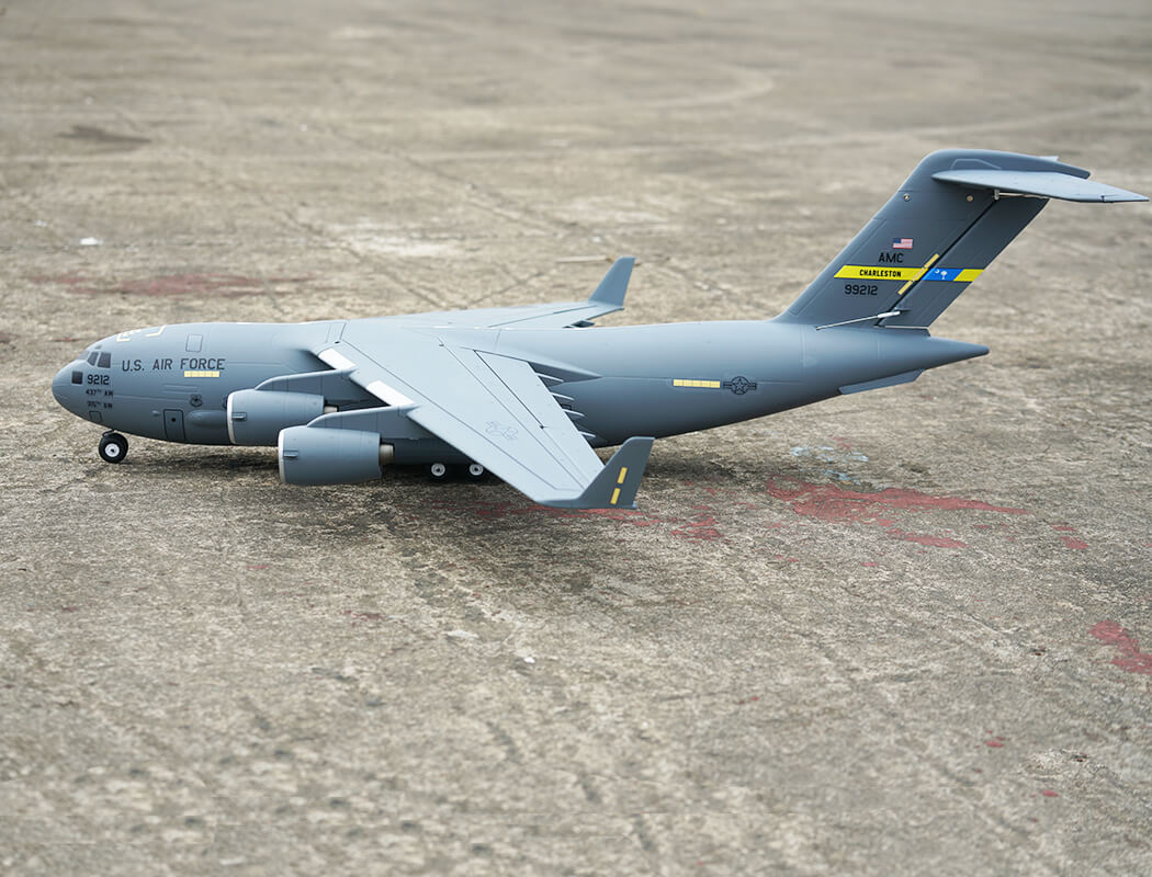 XFLY QUAD 40MM EDF GLOBEMASTER C-17 1200MM w/o TX/RX/BATT XF124P