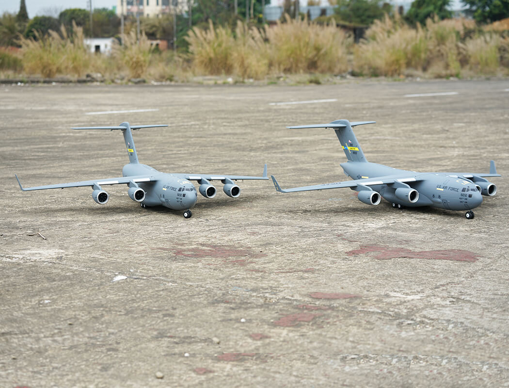 XFLY QUAD 40MM EDF GLOBEMASTER C-17 1200MM w/o TX/RX/BATT XF124P