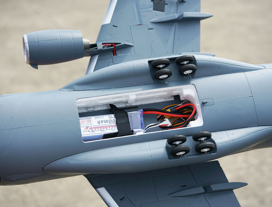 XFLY QUAD 40MM EDF GLOBEMASTER C-17 1200MM w/o TX/RX/BATT XF124P