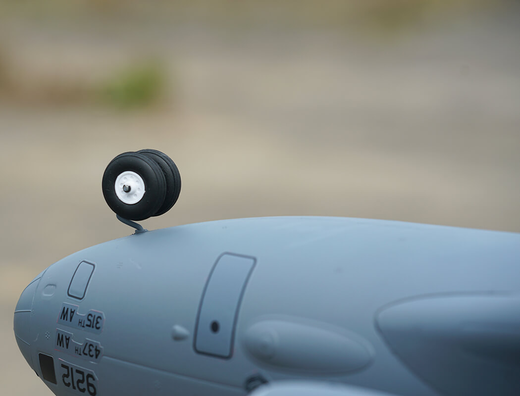 XFLY QUAD 40MM EDF GLOBEMASTER C-17 1200MM w/o TX/RX/BATT XF124P