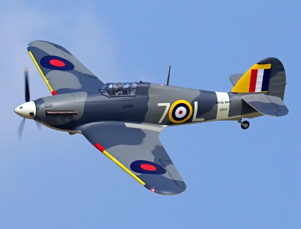 X-Fly Xfly Hawker Sea Hurricane Mk1 Grey/Green 1200Mm Pnp XF126P-N