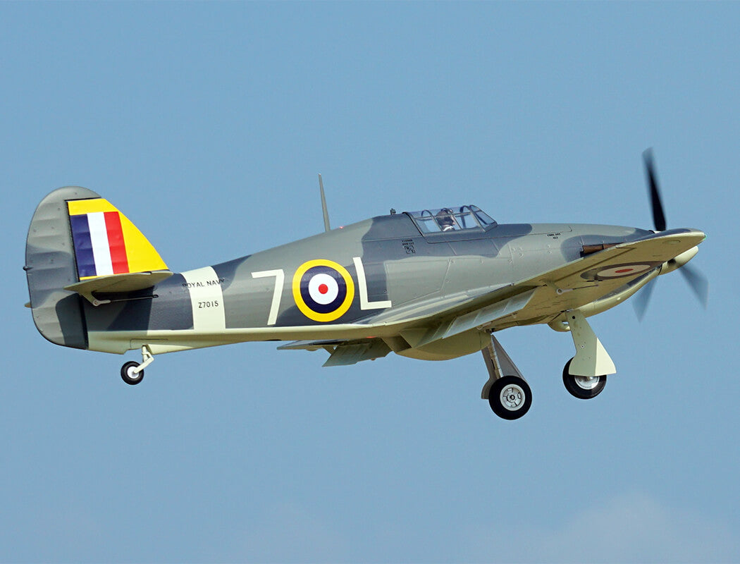 X-Fly Xfly Hawker Sea Hurricane Mk1 Grey/Green 1200Mm Pnp XF126P-N