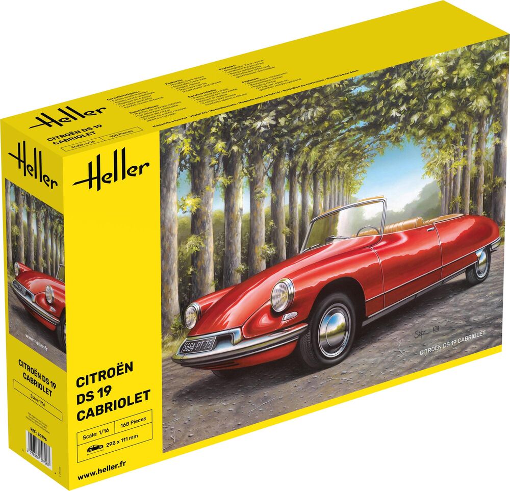 Heller 1:16 - Citroen DS 19 Cabriolet
