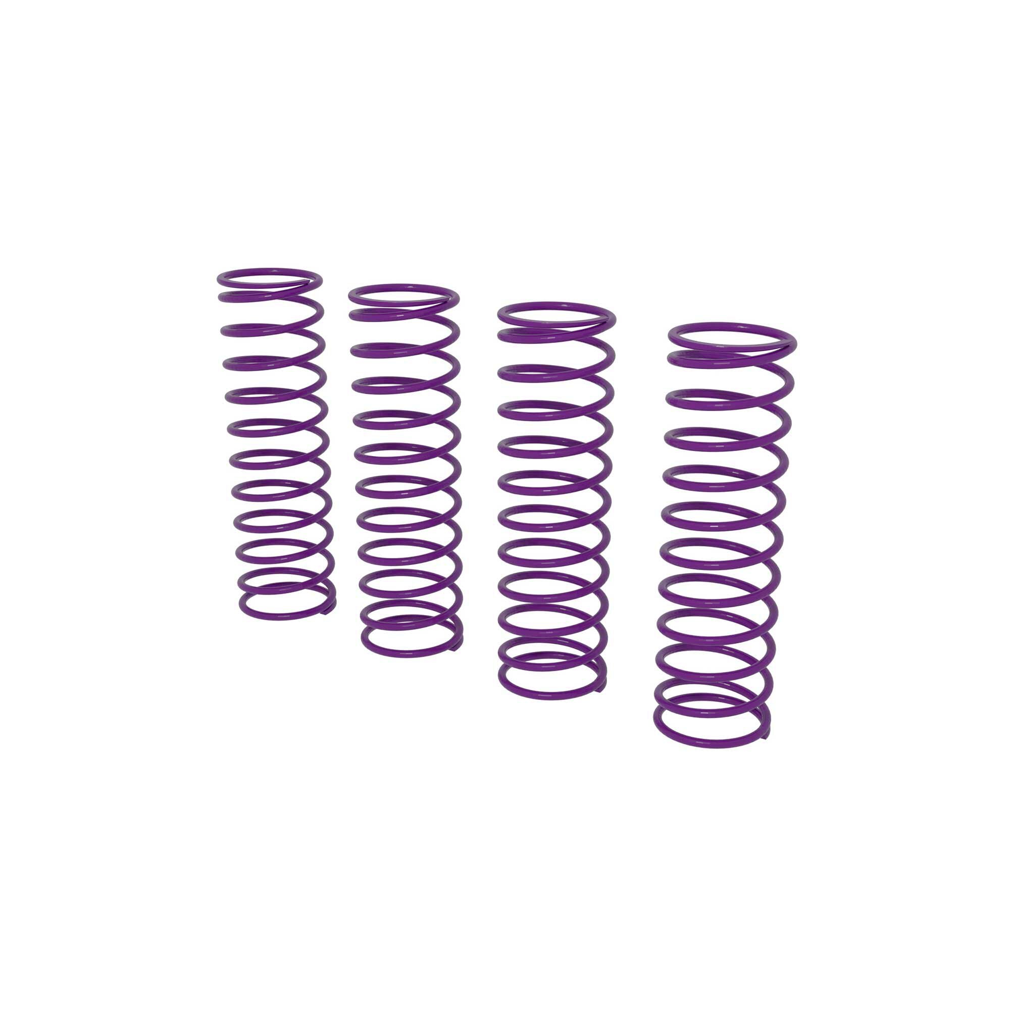 Shock Spring Set E, Pink, 0.50N/mm (4): GROM