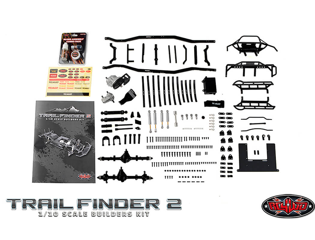 RC4WD TRAIL FINDER 2 TRUCK SCALE BUILDERS KIT Z-K0069