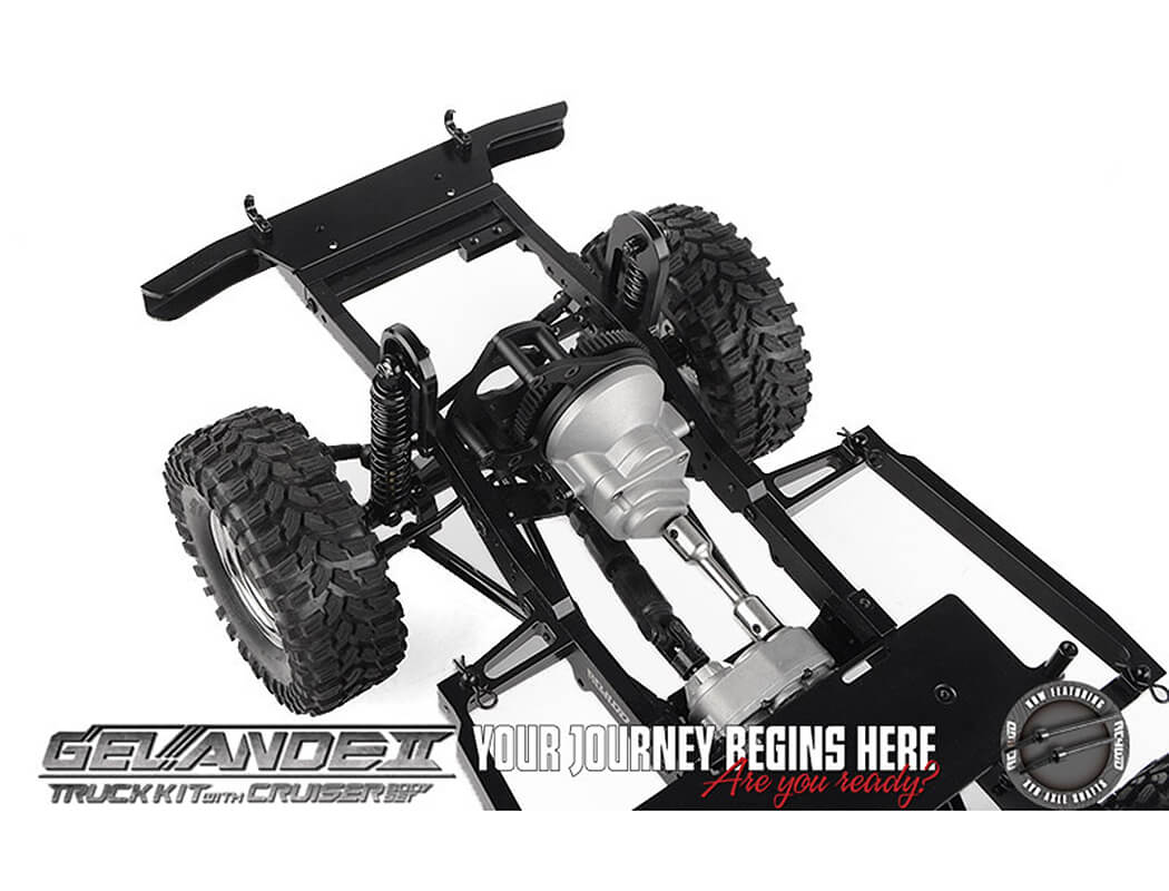 RC4WD Rc4Wd Gelande Ii Truck Kit With Cruiser Body Set 2025 Z-K0072