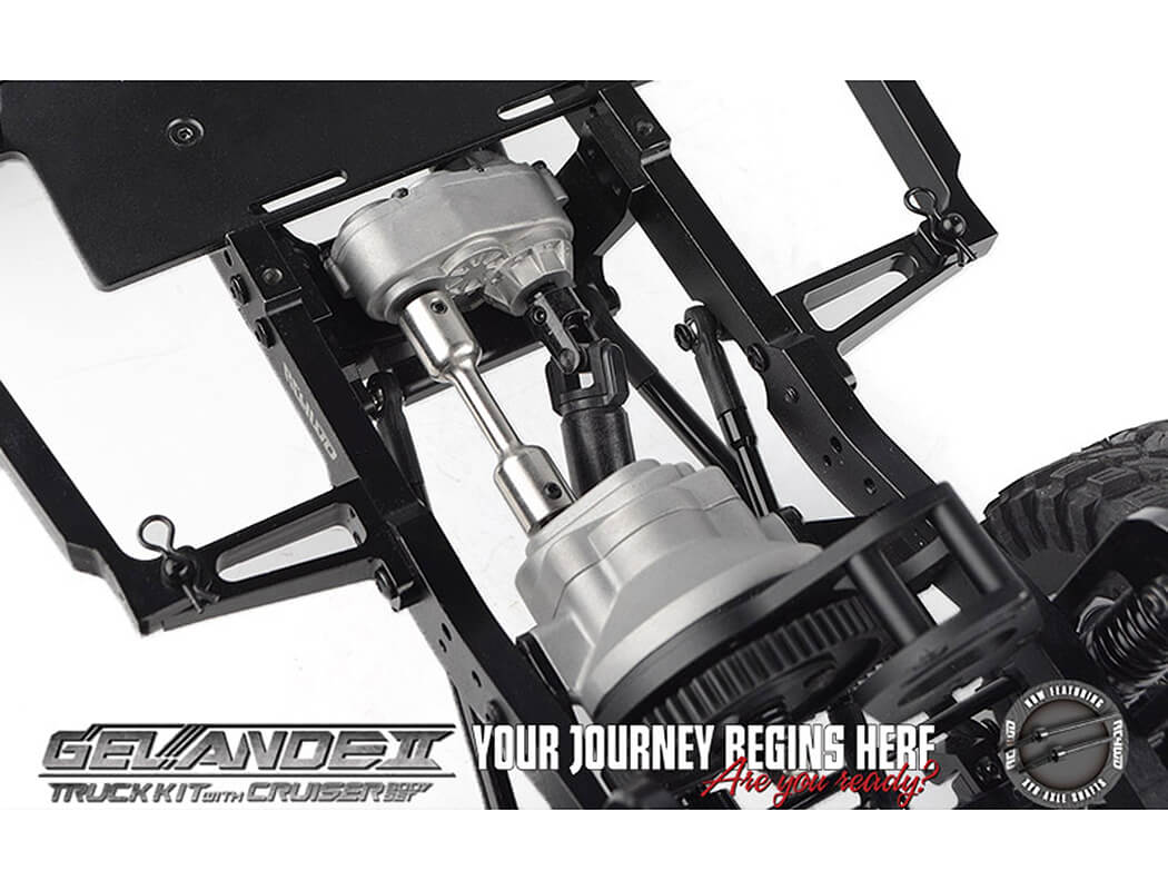 RC4WD Rc4Wd Gelande Ii Truck Kit With Cruiser Body Set 2025 Z-K0072