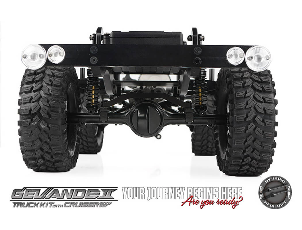 RC4WD Rc4Wd Gelande Ii Truck Kit With Cruiser Body Set 2025 Z-K0072