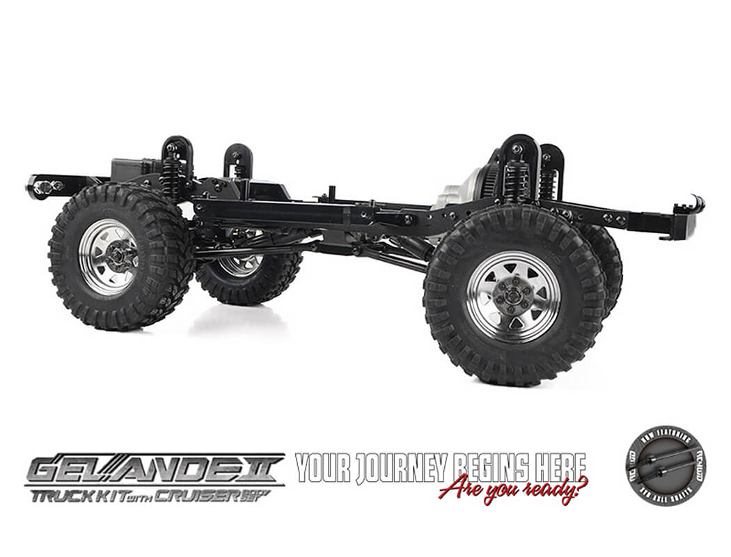 RC4WD Rc4Wd Gelande Ii Truck Kit With Cruiser Body Set 2025 Z-K0072