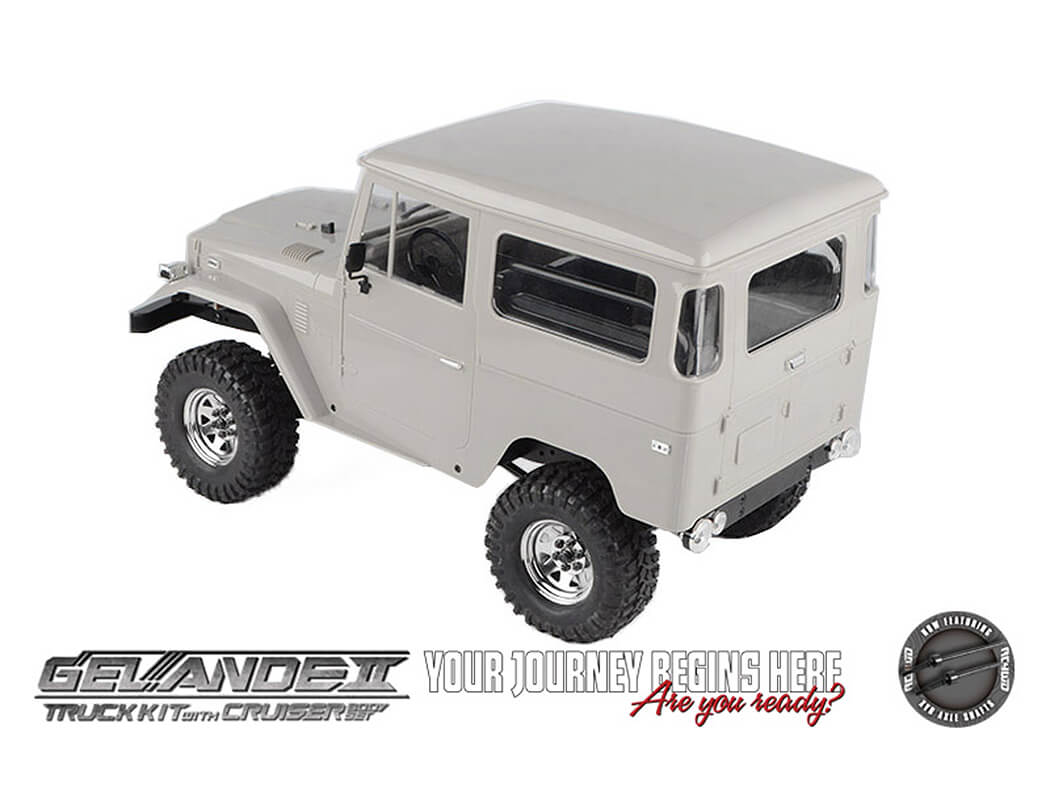 RC4WD Rc4Wd Gelande Ii Truck Kit With Cruiser Body Set 2025 Z-K0072