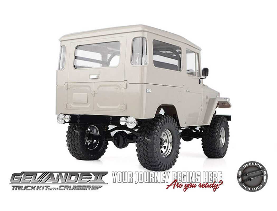 RC4WD Rc4Wd Gelande Ii Truck Kit With Cruiser Body Set 2025 Z-K0072