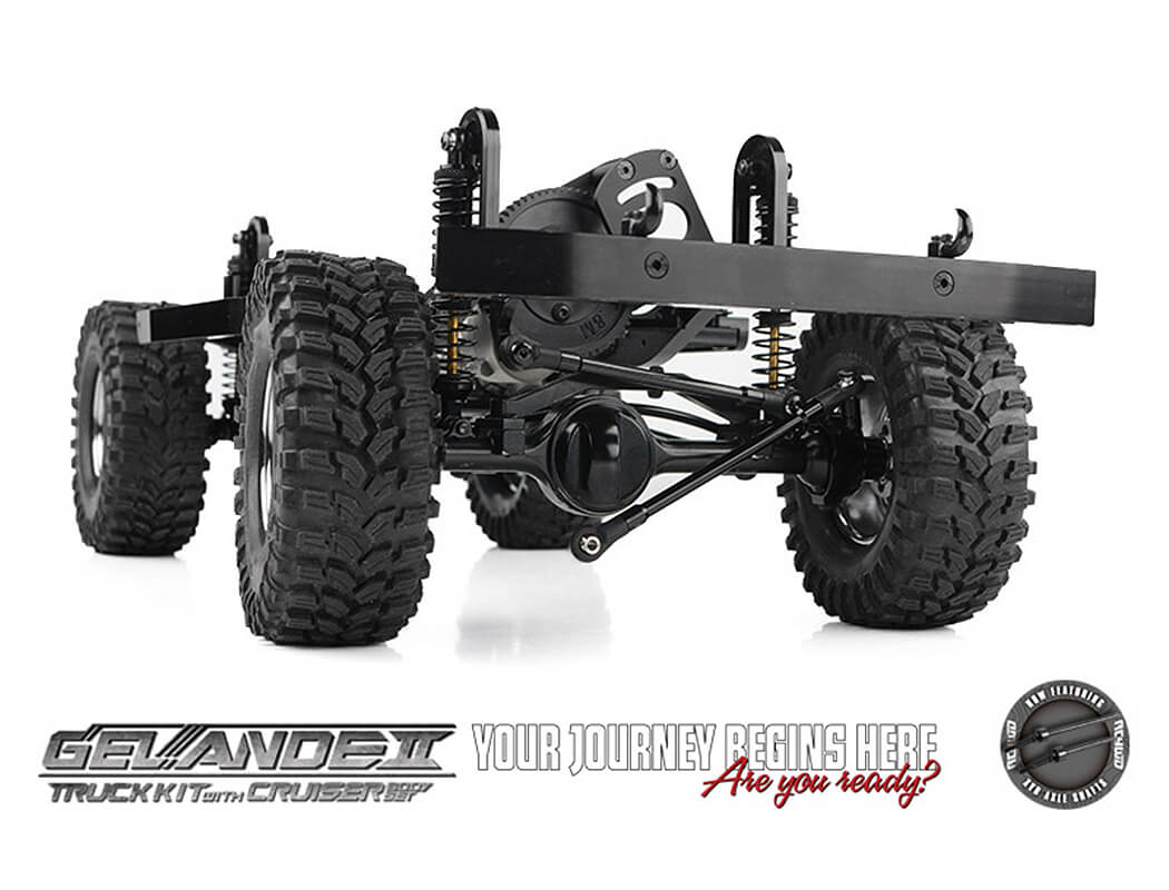 RC4WD Rc4Wd Gelande Ii Truck Kit With Cruiser Body Set 2025 Z-K0072