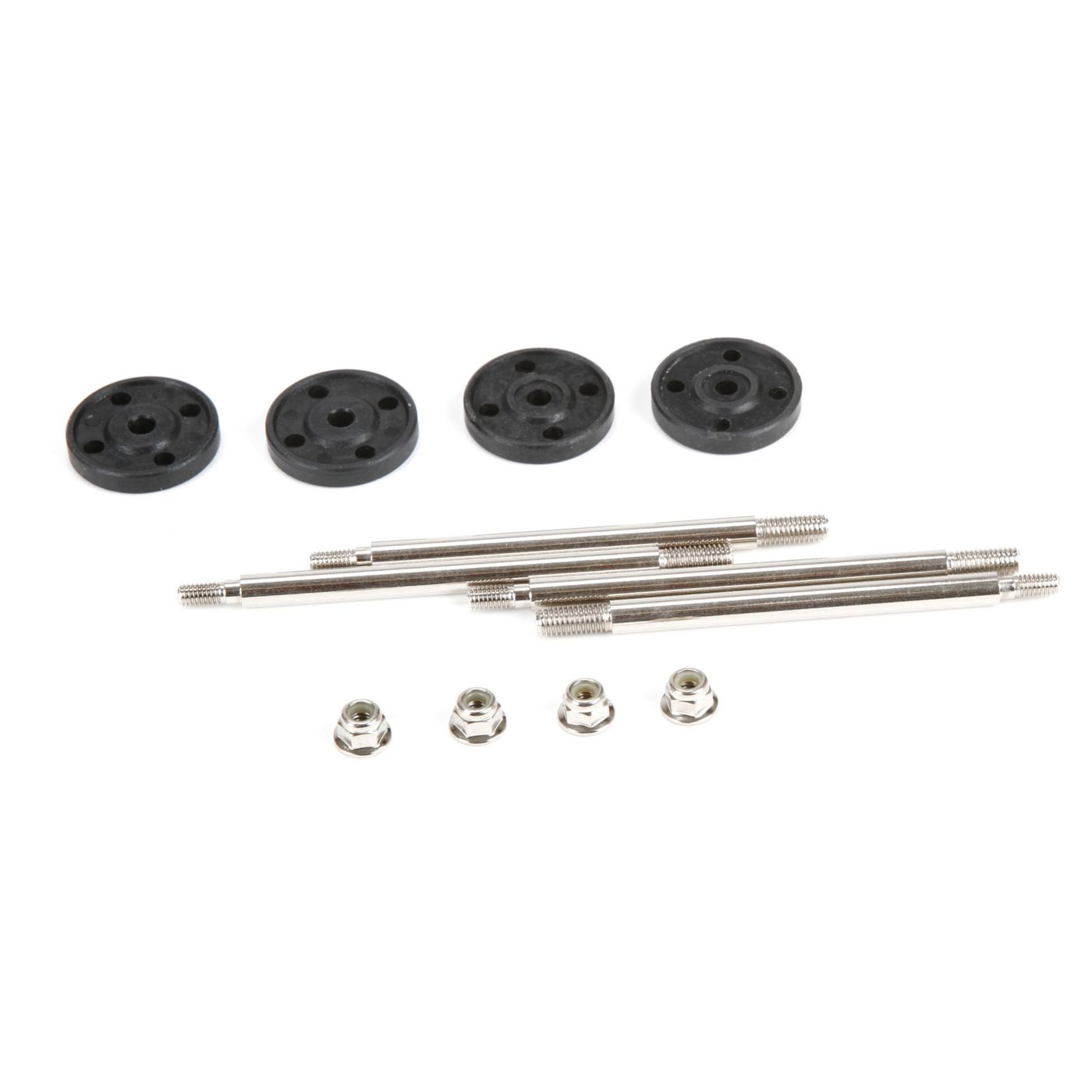 Fr/Rr Shock Shaft & Piston Set: 1:5 4wd DB XL