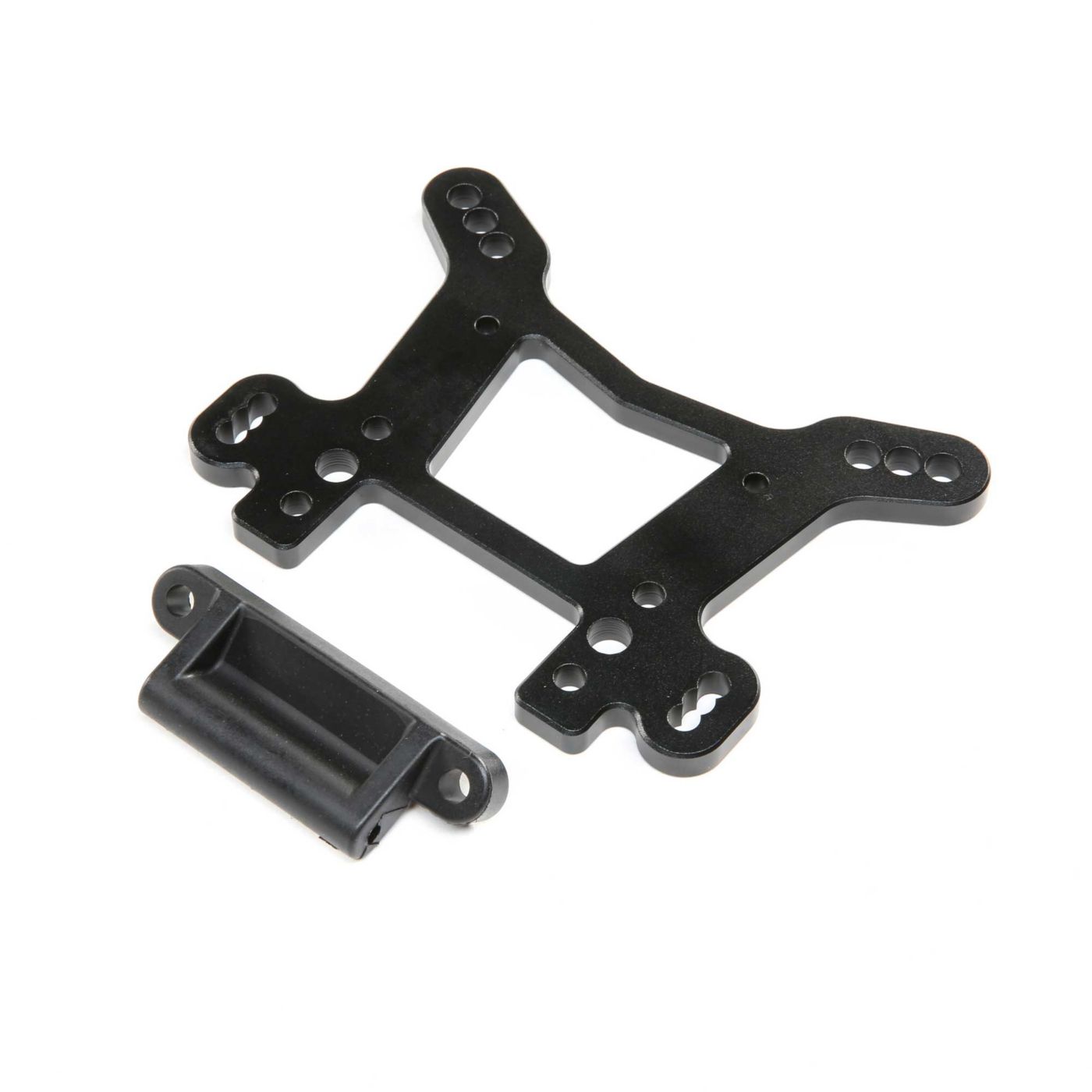 Shock Tower, Front, Black, AL: DBXL-E 2.0