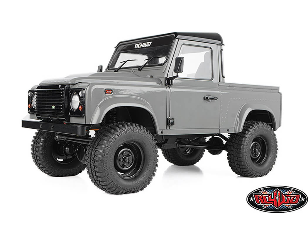 RC4WD Rc4Wd Gelande Ii Rtr With 2015 Land Rover Defender D90 Body Set (Grey) Z-RTR0065