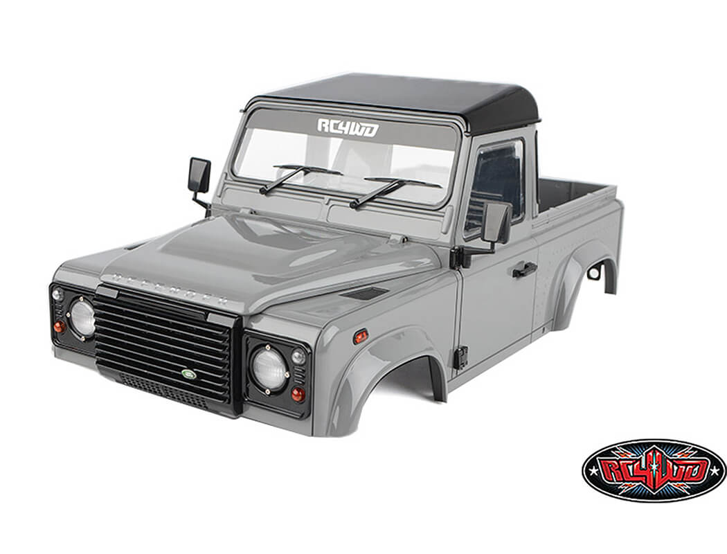 RC4WD Rc4Wd Gelande Ii Rtr With 2015 Land Rover Defender D90 Body Set (Grey) Z-RTR0065