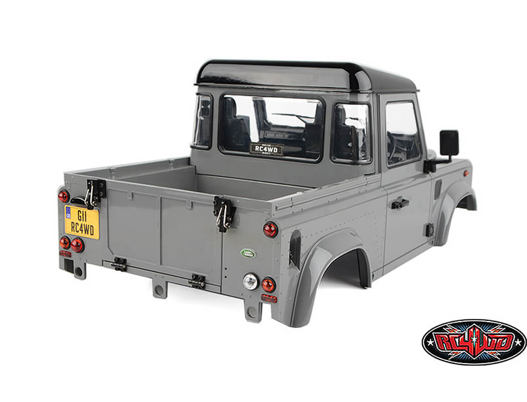RC4WD Rc4Wd Gelande Ii Rtr With 2015 Land Rover Defender D90 Body Set (Grey) Z-RTR0065
