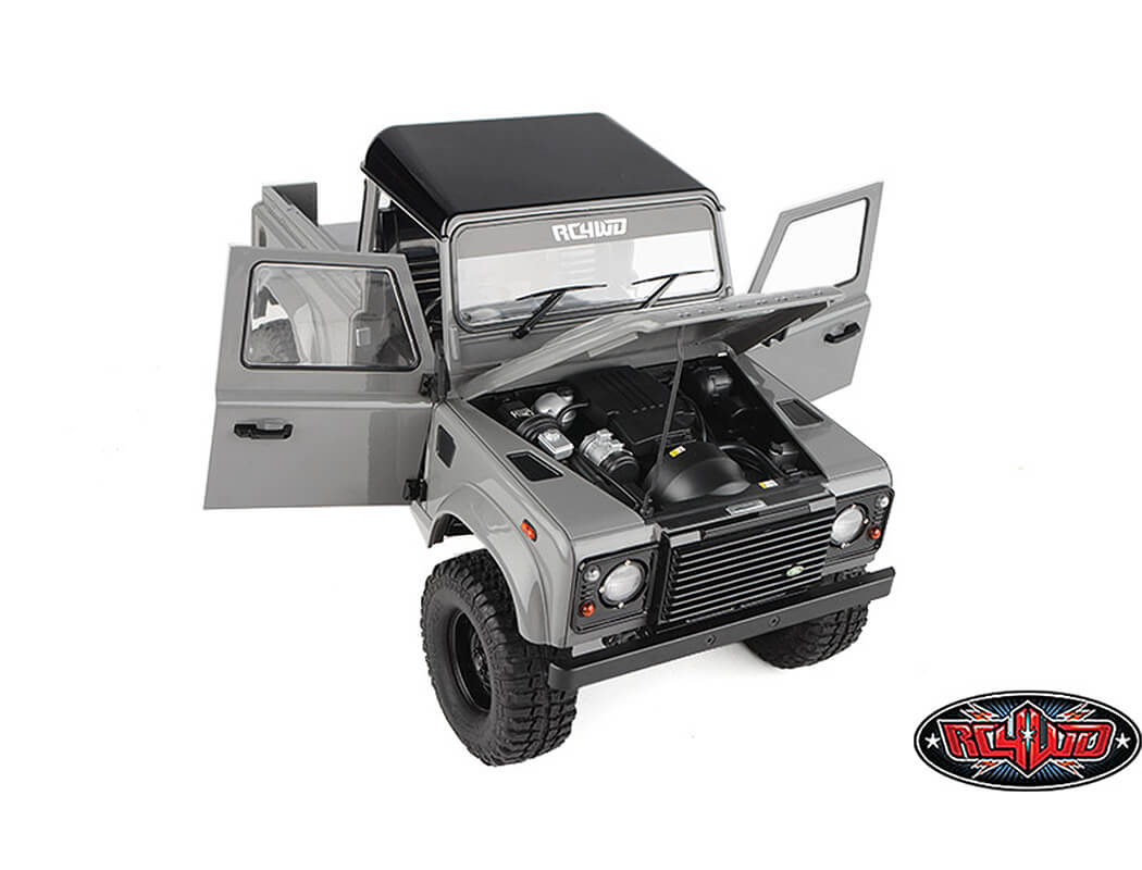 RC4WD Rc4Wd Gelande Ii Rtr With 2015 Land Rover Defender D90 Body Set (Grey) Z-RTR0065