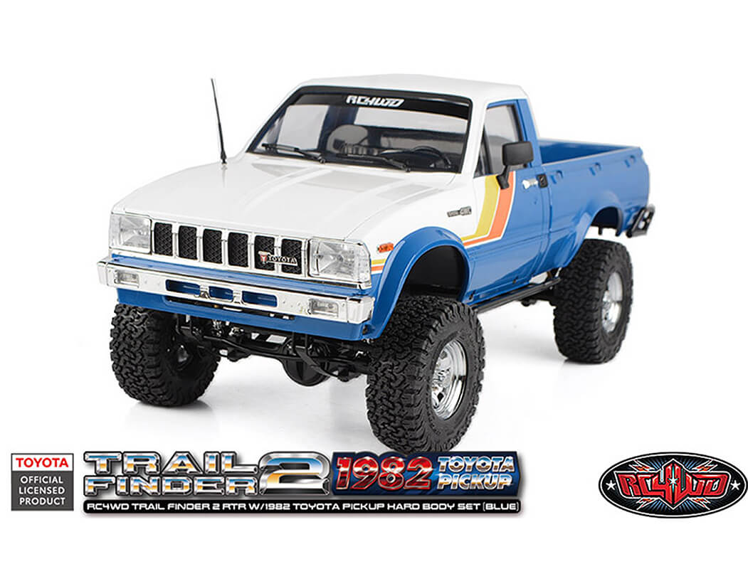 RC4WD TRAIL FINDER2 RTR WITH 1982 TOYOTA PICKUP HARD BODY BLUE Z-RTR0069