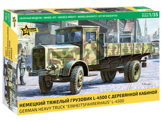 German Heavy Truck L-4500 Einheitsfahrerhaus
