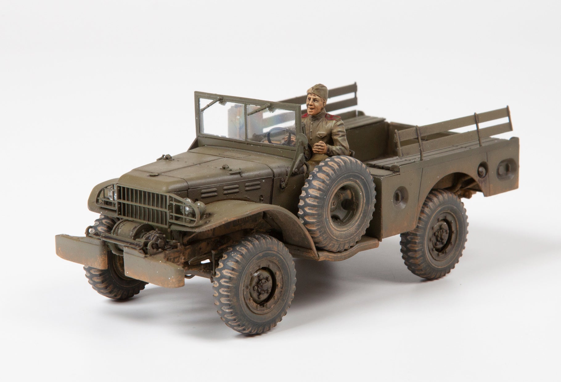 Zvezda Wc - 52 Us Wwii Military Multipurpose 3/4 T Vehicle Z3664
