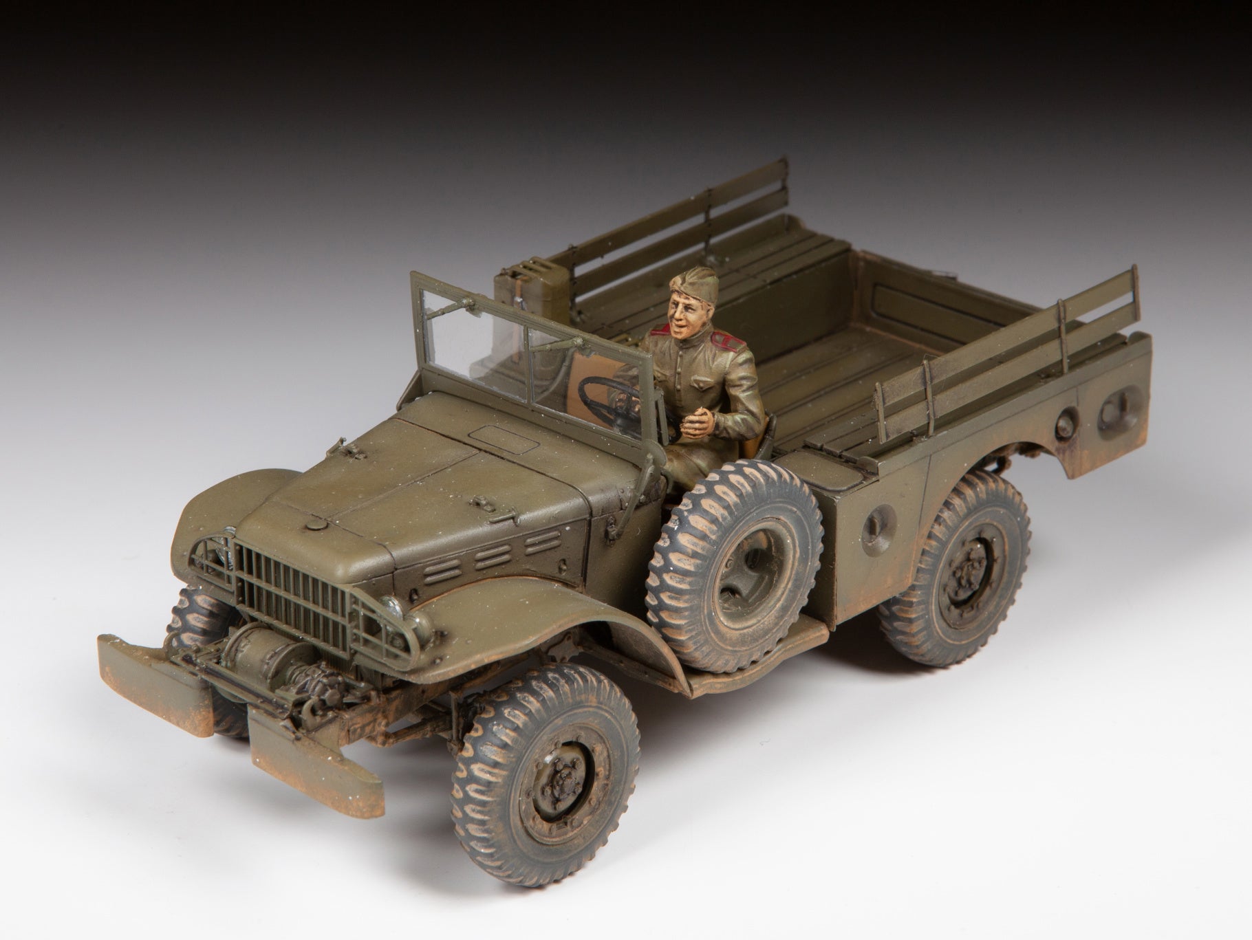 Zvezda Wc - 52 Us Wwii Military Multipurpose 3/4 T Vehicle Z3664