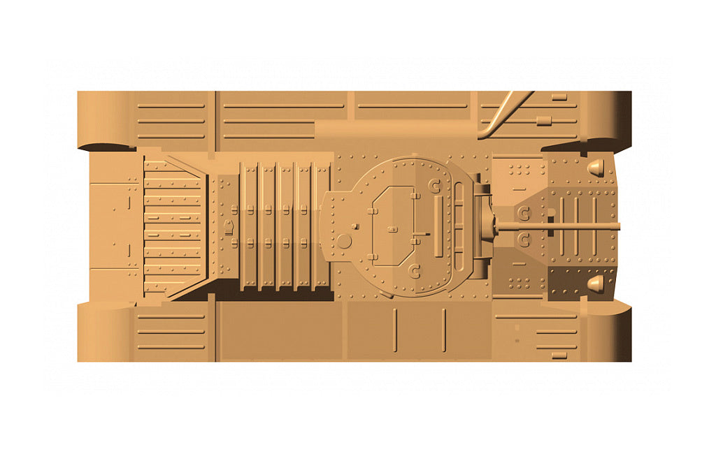 Zvezda British Infantry Tank Valentine Ii Z6280