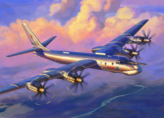 Zvezda Tu-95 Soviet Turboprop Bomber Z7038