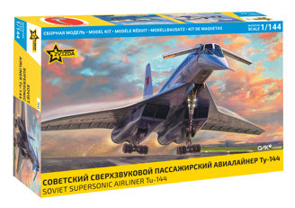 Tu-144 Tupolev Supersonic Civil Airliner