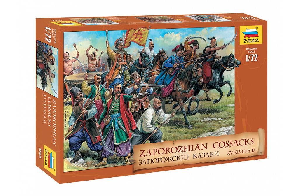 Zvezda Cossack 16-18Th Century Z8064