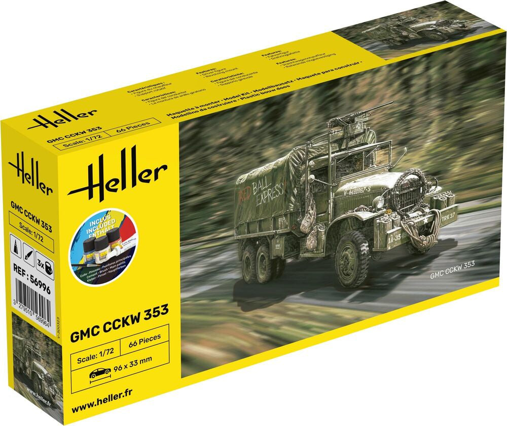 Heller 1:72 Gift Set - GMC CCKW 352