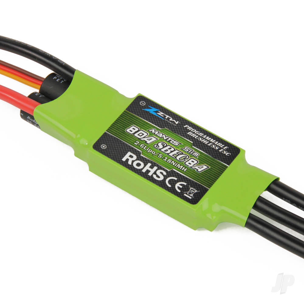 ZTW Mantis Slim 80A SBEC ESC (2-6 Cells) ZTW2080271 Main