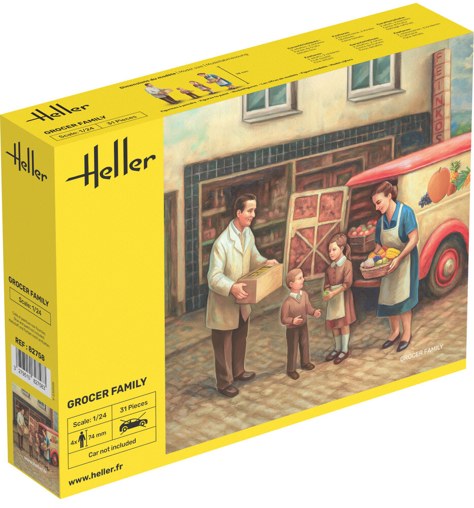 Heller 1:24 - Grocer Family