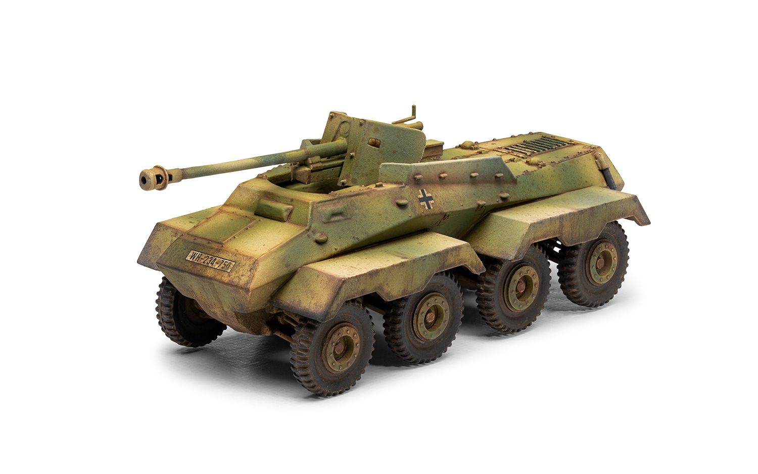 Airfix 1/76 Vintage Classic Tanks Sdkfz.234 Armoured Car A01311V