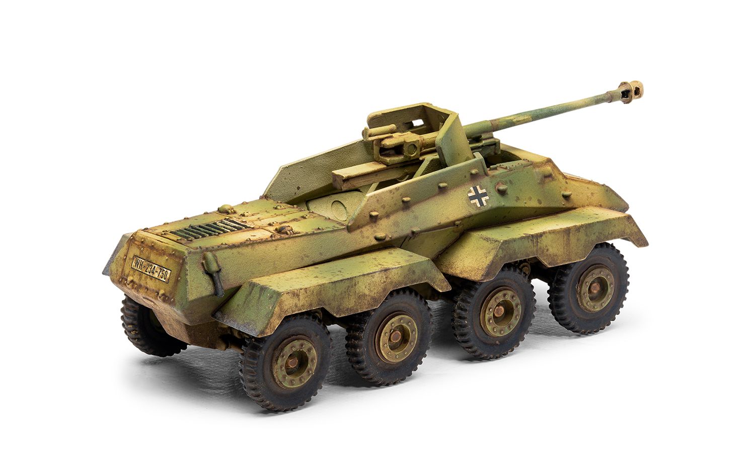 Airfix 1/76 Vintage Classic Tanks Sdkfz.234 Armoured Car A01311V