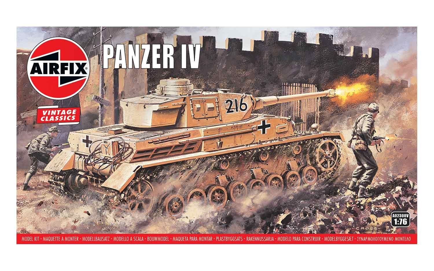 Airfix 1/76 Panzer Iv A02308V