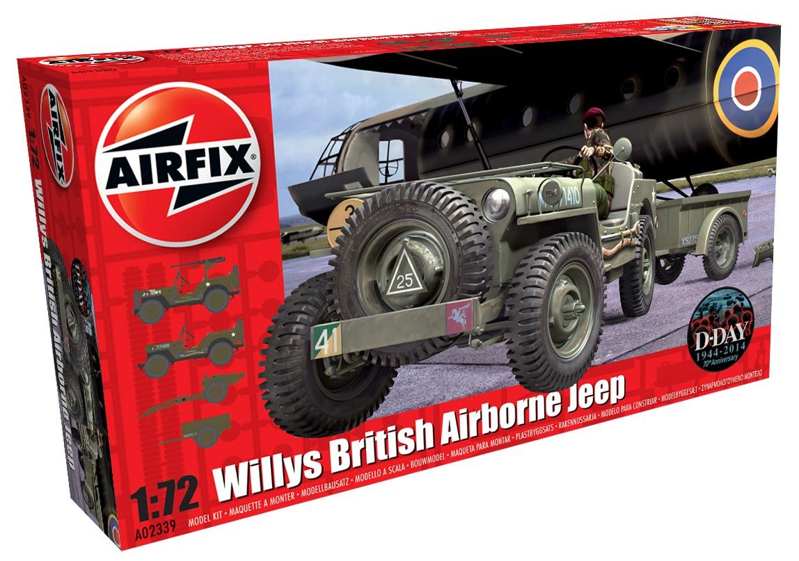 Airfix 1/72 Willys Mb Jeep A02339