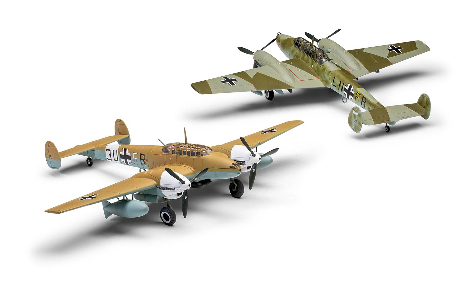 Airfix 1/72 Messerschmitt Bf110E/E-2 Trop A03081A