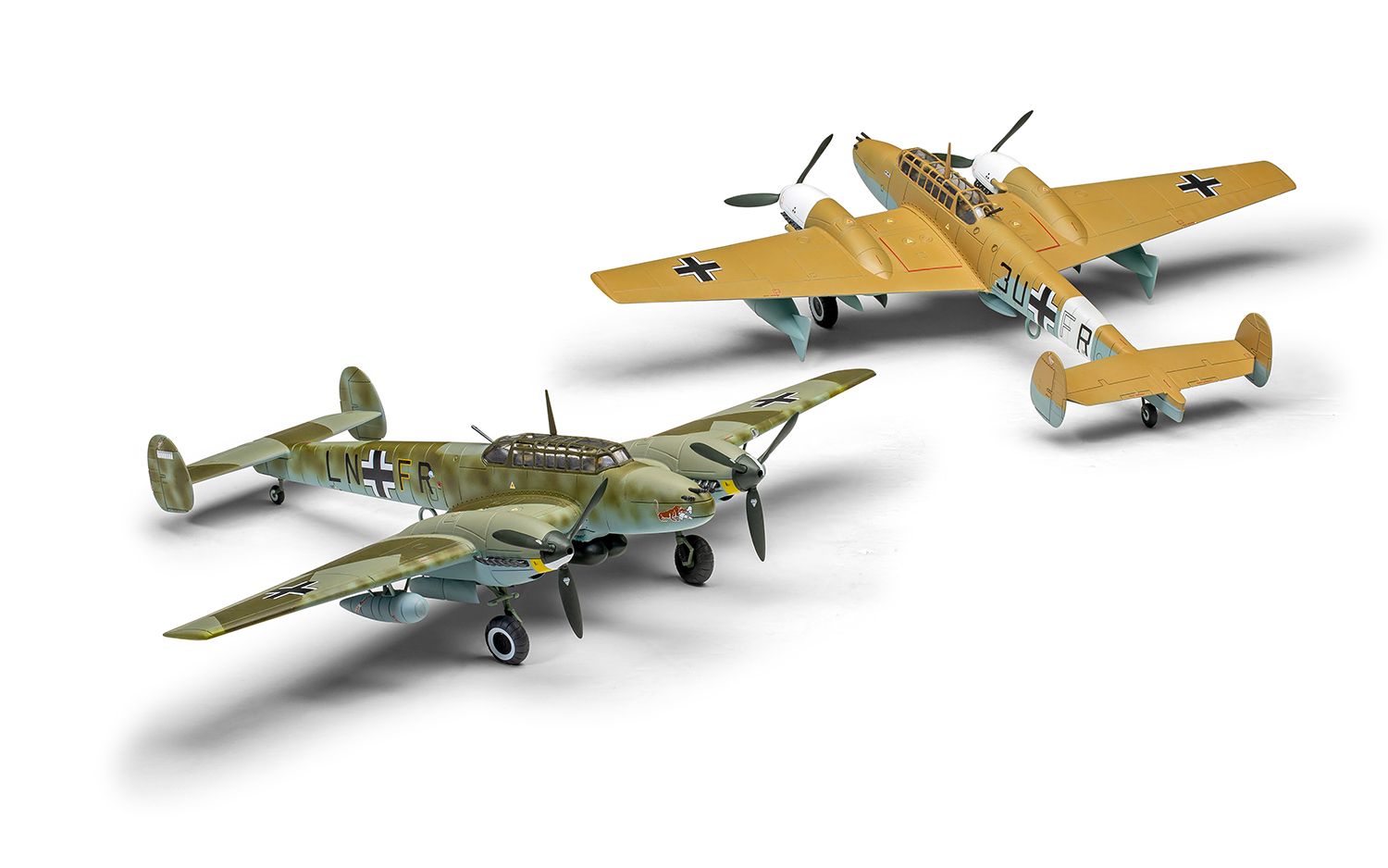 Airfix 1/72 Messerschmitt Bf110E/E-2 Trop A03081A