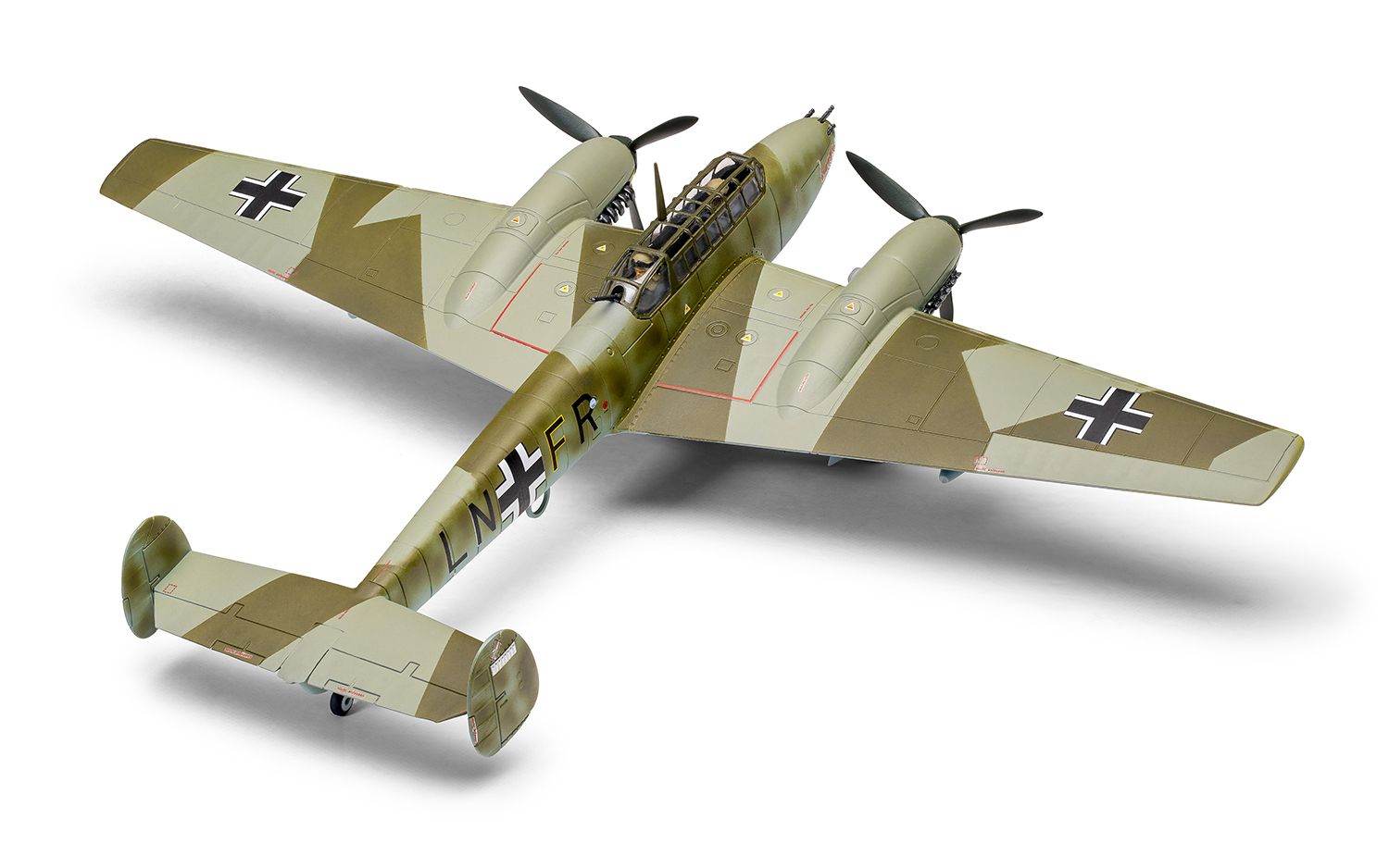 Airfix 1/72 Messerschmitt Bf110E/E-2 Trop A03081A