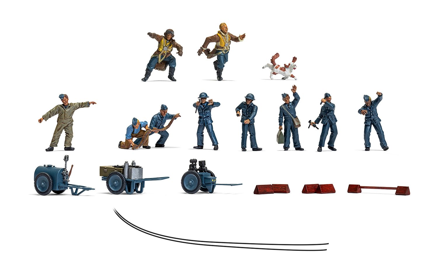 Airfix British WWII RAF Ground Crew (1:48 Scale)