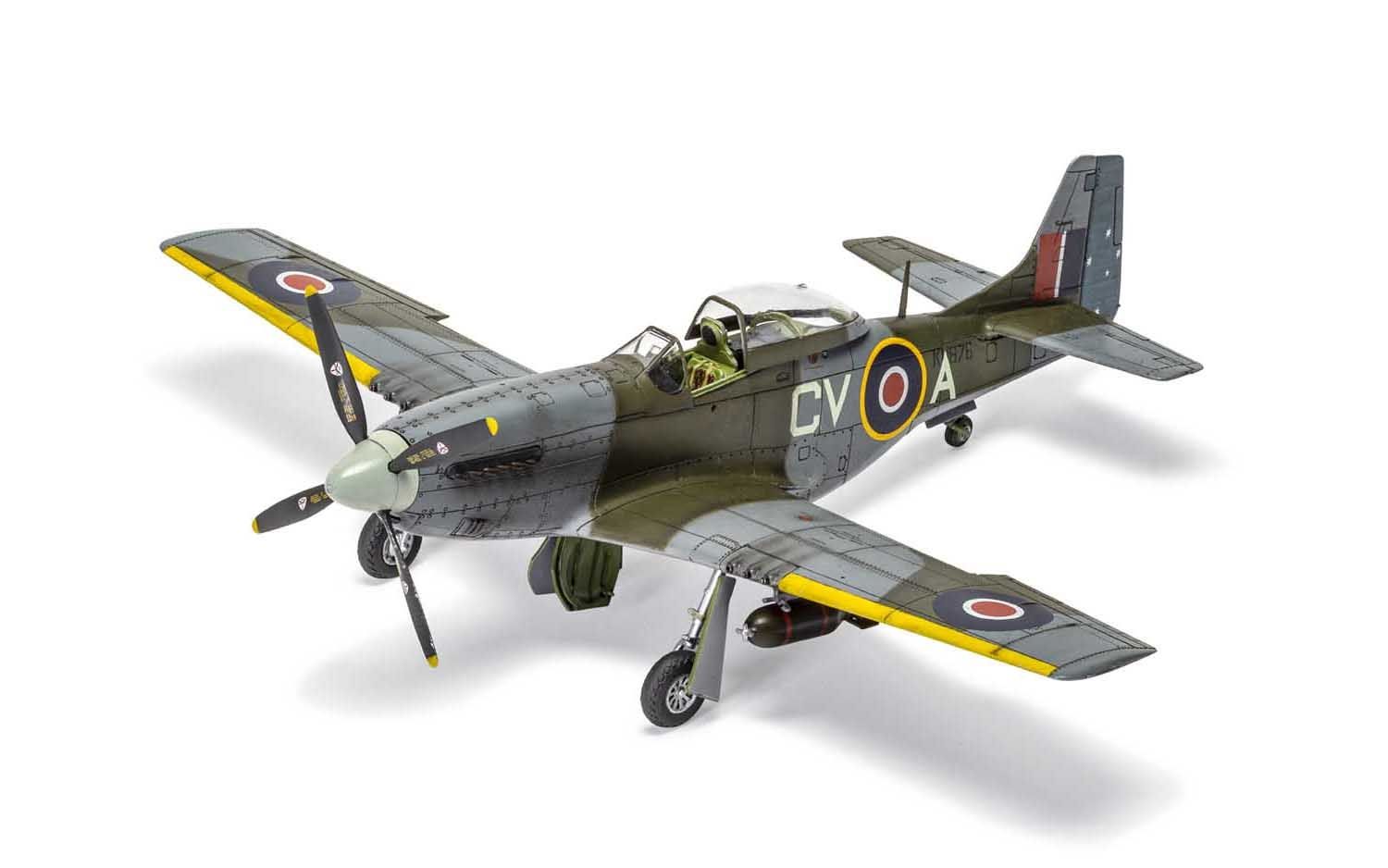 Airfix US North American Mustang Mk.IV/P-51K Mustang (1:48)