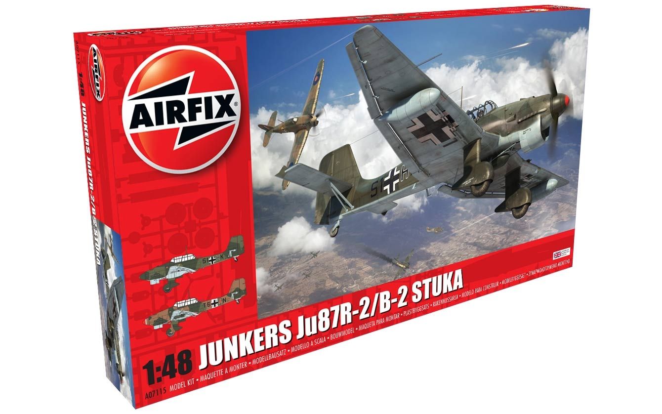 Airfix 1/48 Junkers Ju87B-2/R-2 A07115