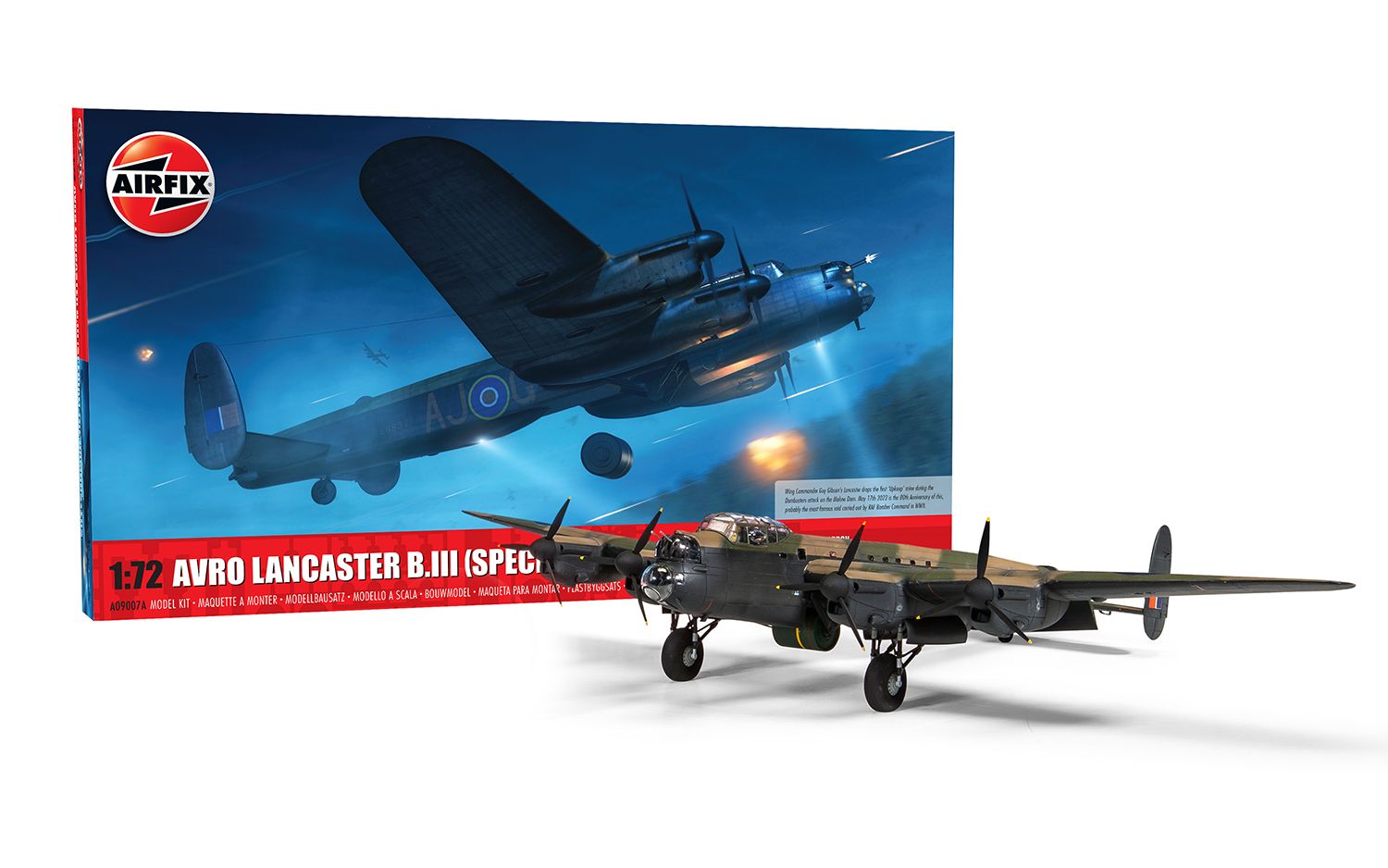 Airfix 1/72 Avro Lancaster B.Iii (Special) 'The Dambusters' A09007A