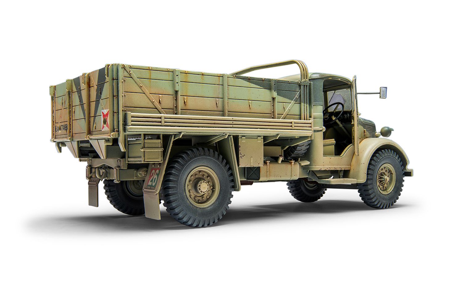 Airfix 1/35 Wwii British Army 30-Cwt 4X2 Gs Truck A1380